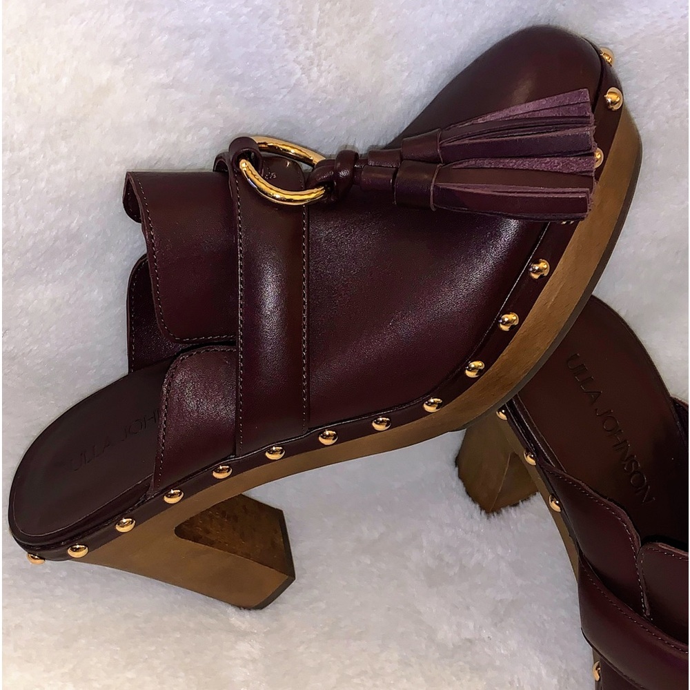 Ulla Johnson Vera Tassel Clog EU size 40 excellent like new condition.